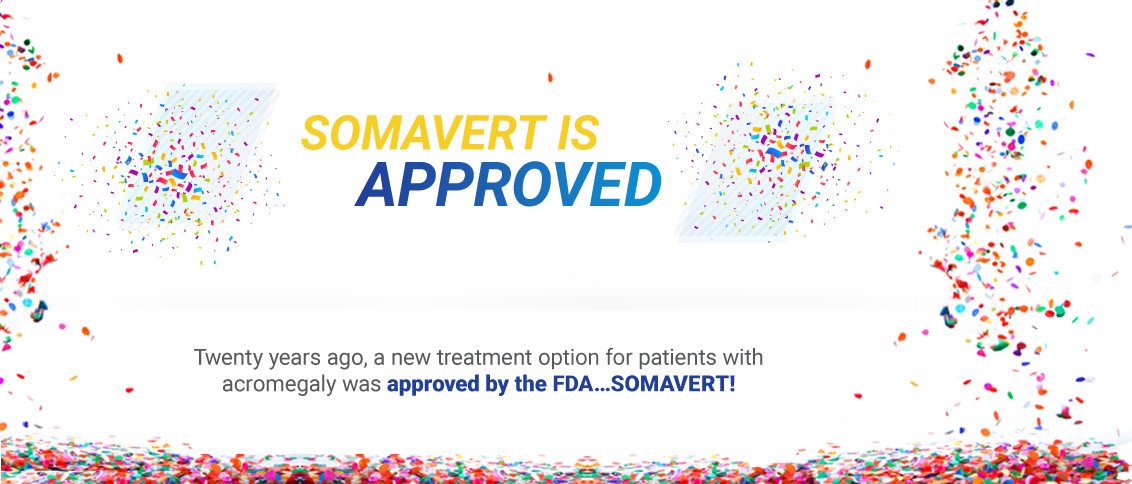 SOMAVERT is approved with confetti banner